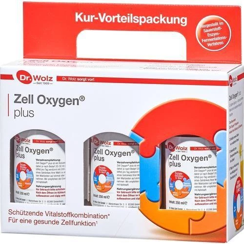 ZELL OXYGEN plus Kur flüssig 3X250ml PZN 6970308
