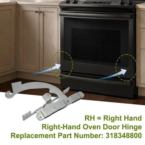 US 318348800 Right Oven Door Hinge Replacement For Frigidaire Electrolux Kenmore image 3