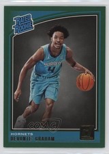 2018-19 Panini Donruss Rated Rookies Green Flood Devonte' Graham Rookie RC 0t6a