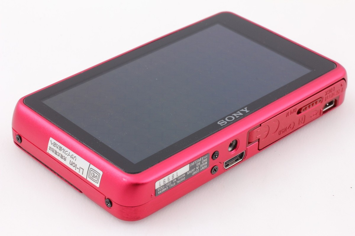 Sony Cyber-shot DSC-TX55 16.2MP Digital Camera - Black for sale