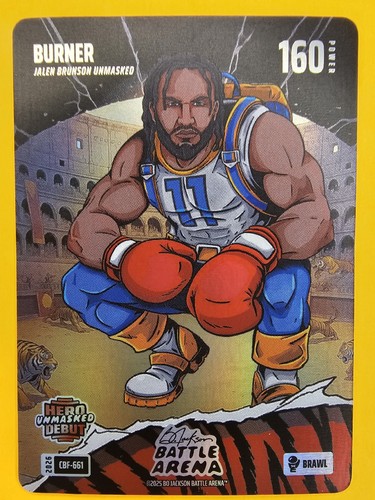 2026 Bo Jackson Battle Arena Griffey Burner Colosseum Battlefoil Brawl