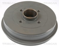 2X Triscan Bremstrommel 8120 25218C FüR Renault Clio 2 Megane 1 Classic LA0 BA0