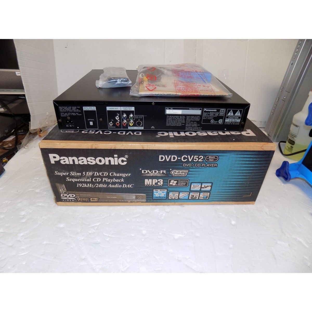 Panasonic DVD-CV52 DVD Player for sale online | eBay