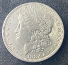 1882-O $1 MORGAN SILVER DOLLAR, BU, ESTATE SALE, 90% SILVER, NICE DETAIL, #0128