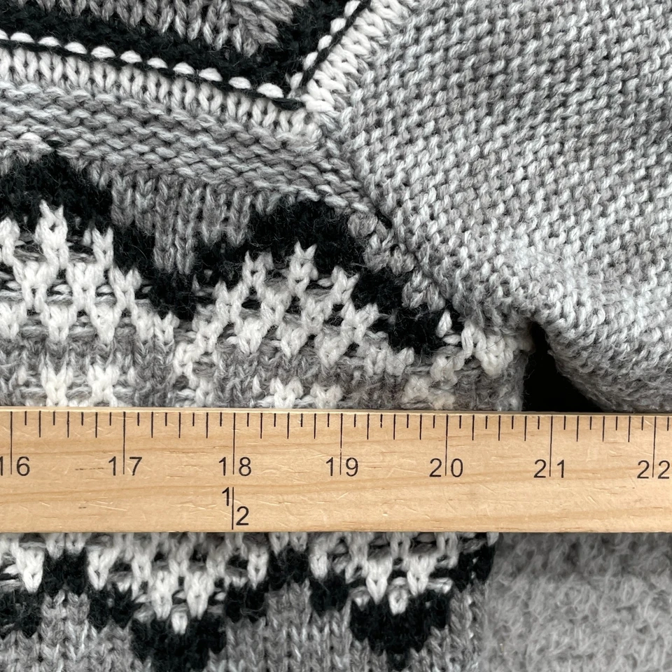 Cárdigan Suéter Mossimo Nórdico Para Mujer XXL Tejido Boho Gorpcore Exterior Y2k Cabina Foto 4 de 4