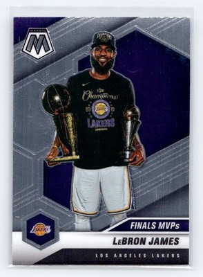 2020-21 Panini Mosaic #297 Lebron James Los Angeles Lakers