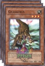 X3 Playset 1st Ed Gilasaurus SD09-DE005 Yugioh