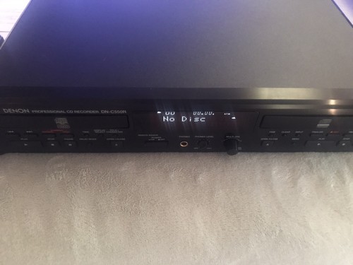 Denon DN-C550R Professional Dual Drive CD-R & CD-RW Recorder With Remote - Picture 12 of 16