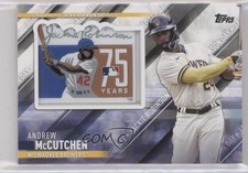 2022 Topps Update Special Event Manufactured Relics Andrew McCutchen Patch q3o