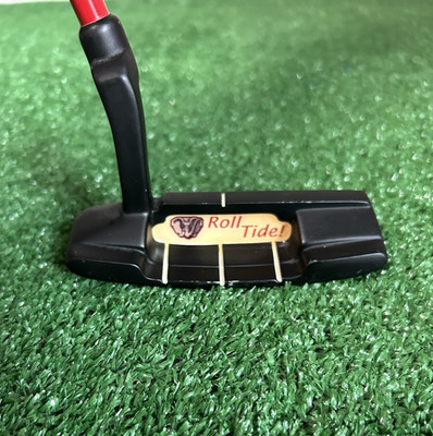 Alabama Crimson Tide Tour Model 506 Golf Putter C-Thru Grip 35.5'', Vintage Rare
