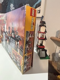 Lego 6093 Flying Ninja&rsquo;s fortress Japan castle incomplete