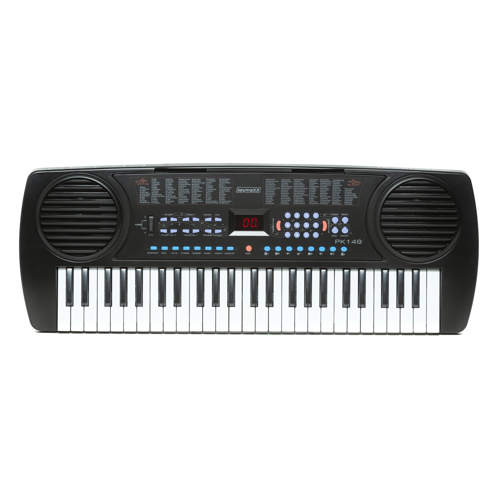 Клавиатура keymaXX PK 149 Kinder 49 цветов микрофон Нотенхальтер и другие функции 6890₽