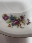 Vintage Japanese 4 3/4” Scalloped Edge Gold Trim Floral 2 Saucer - Made in Japan — photo 5