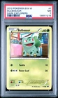 BULBASAUR #1 - 2012 POKEMON BLACK & WHITE DARK EXPLORERS PSA 7 - POP 14