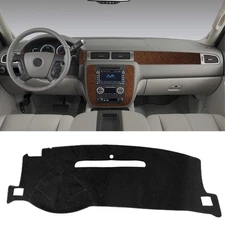 Anti-Glare For GMC Sierra/Yukon 2007-2014 Accessories Dashboard Mat Dash Cover