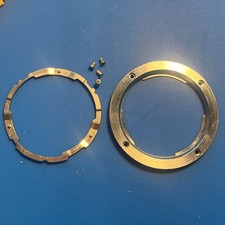 Minolta XG-9 Lens Mount Flange w/Screws  Focus Shim Original Repair Part