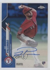 2020 Topps Chrome Rookie Blue Refractor 117/150 Joe Palumbo #RA-JPO Auto y8h