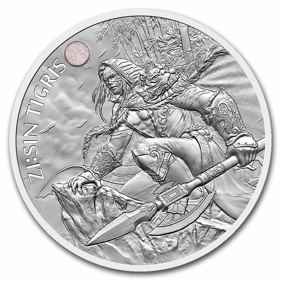 2022 South Korea 1 oz Silver ZI:SIN Tigris BU | eBay