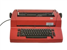 Vintage IBM Correcting Selectric II Electric Typewriter Red (Needs Repair) thumbnail