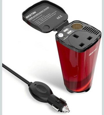 BESTEK 200W TRAGBARER WECHSELRICHTER. MODELL:MRI2013KLB