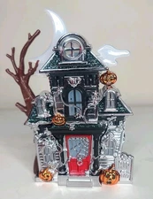 Bath & Body Haunted House Pumpkins Wallflower Plug-In Light Up Halloween