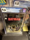 BATMAN #404 (DC, 1987) CGC Graded 9.6 ~ FRANK MILLER ~ YEAR ONE ~ White Pages