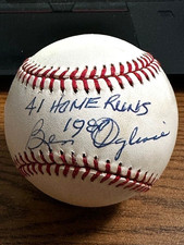 BEN OGLIVIE SIGNED AUTOGRAPHED OAL BASEBALL!  Brewers, Tigers, Red Sox!  41 HRs!