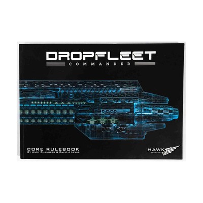 Hawk Warga Dropfleet Commander - Core Regelbuch (Lands VG+