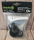Gravity Sacc 35 B 35 Mm Speaker Pole Cable Clips (Gsacc35B) "New" & Sealed