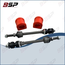 Front Suspension Stabilizer Sway Bar Bushing Link Kit For 2006-12 Ram 1500 4WD