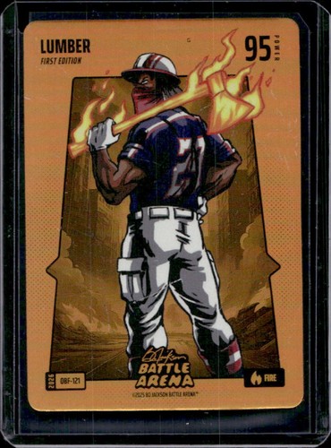 2025 Bo Jackson Battle Arena James Wood Lumber Fire #OBF-121