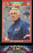 1989 Pro Set Buffalo Bills Marv Levy #34