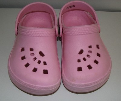 Dawgs Clogs pink Girls Sling Backs 9 - 10 light weight