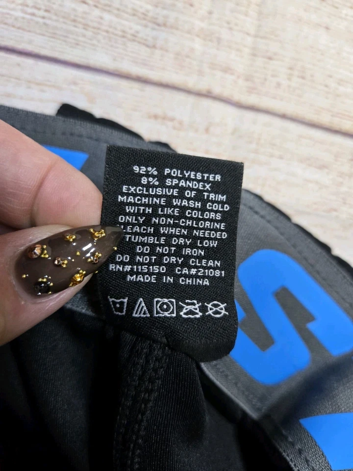 Pantalones de softbol lanzamiento rápido Easton para mujer talla XL negros recortados Foto 4 de 4