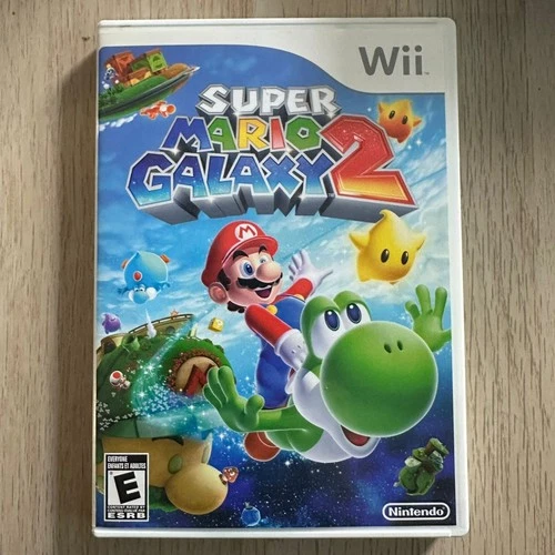 Super Mario Galaxy 2 (Nintendo Wii) – Cleaned & Tested – Works Great