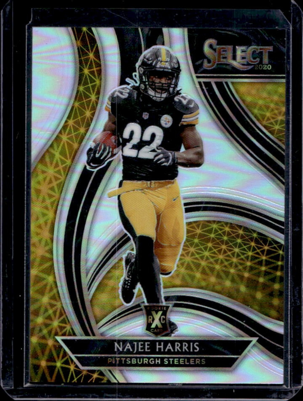 2020 Select Najee Harris Rookie RC XRC #406 Steelers