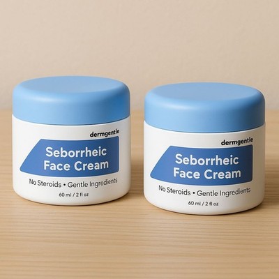 Seborrheic Dermatitis Face Cream for Sensitive Skin Moisturizing Face(2 Pack)