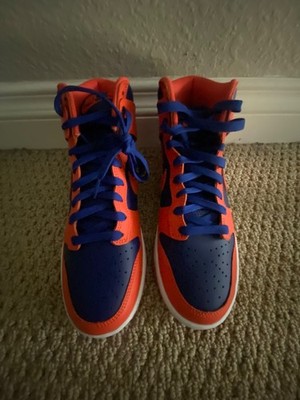 Size 8 mens - Nike Dunk High Knicks