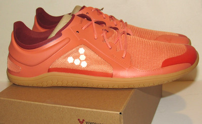 VivoBarefoot Primus Lite III 47 EU Mens 13 Running Sneakers Orange Terracotta
