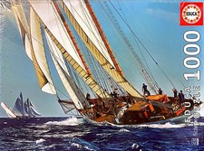 Educa Sailing Ship Puzzle 1000 Pieces Tall Ship at Sea Jigsaw New Sealed