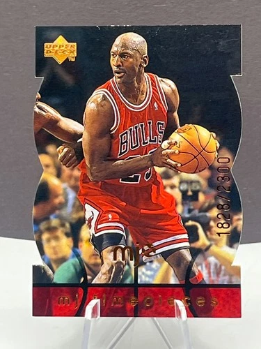 Michael Jordan 1998 Upper Deck MJ Timepieces Die Cut Card # 102 1828/2300