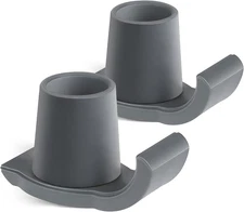 Walker Ski Glides, Universal Fit for Folding Walkers, Easy Install Durable Rubbe
