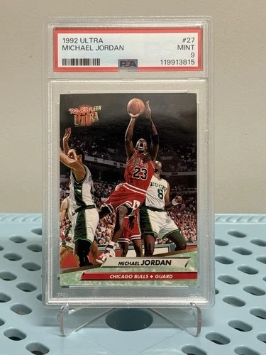 🔥1992-93 Fleer Ultra #27 Michael Jordan PSA 9