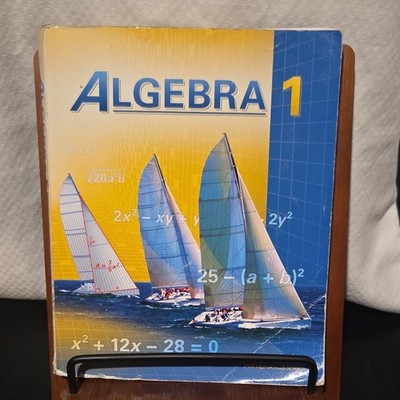 A Beka Book Algebra 1 Mathematics Series Textbook Christian Perspective