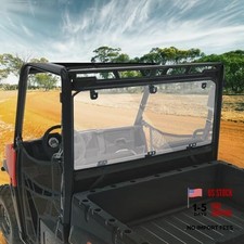 UTV Rear Window Compatible with Ranger Midsize 570 500 SP/Crew 2015 Clear