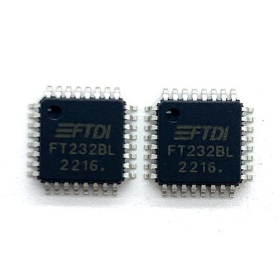 2pcs FT232BL FT232BL-REEL Original USB UART/FIFO Interface IC FTDI LQFP-32 Co...