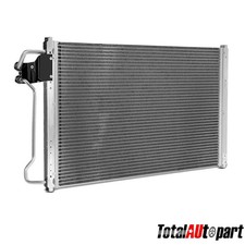 AC A/C Condenser with Bracket for Ford Mustang 1996 1997 1998 V8 4.6L V6 3.8L