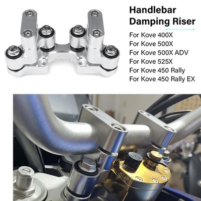 500X Adventure Handle Risers Clamp For Kove 400X 525X Handlebar Shock Riser