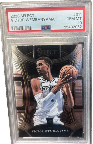 2023-24 Panini Select Victor Wembanyama RC #311 PSA 10
