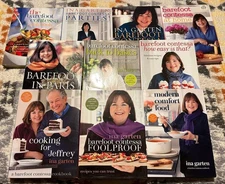 Lot Of 10 Barefoot Contessa Hardcover Books Ina Garten